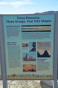 Trona Pinnacles - Three Groups, Four Tufa Shapes, November 16, 2014
